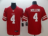Nike 49ers 4 Nick Mullens Red Vapor Untouchable Limited Jersey,baseball caps,new era cap wholesale,wholesale hats